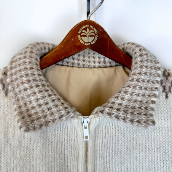 Gorgeous 70’s Icelandic Style Wool Jacket - Picture 10 of 10
